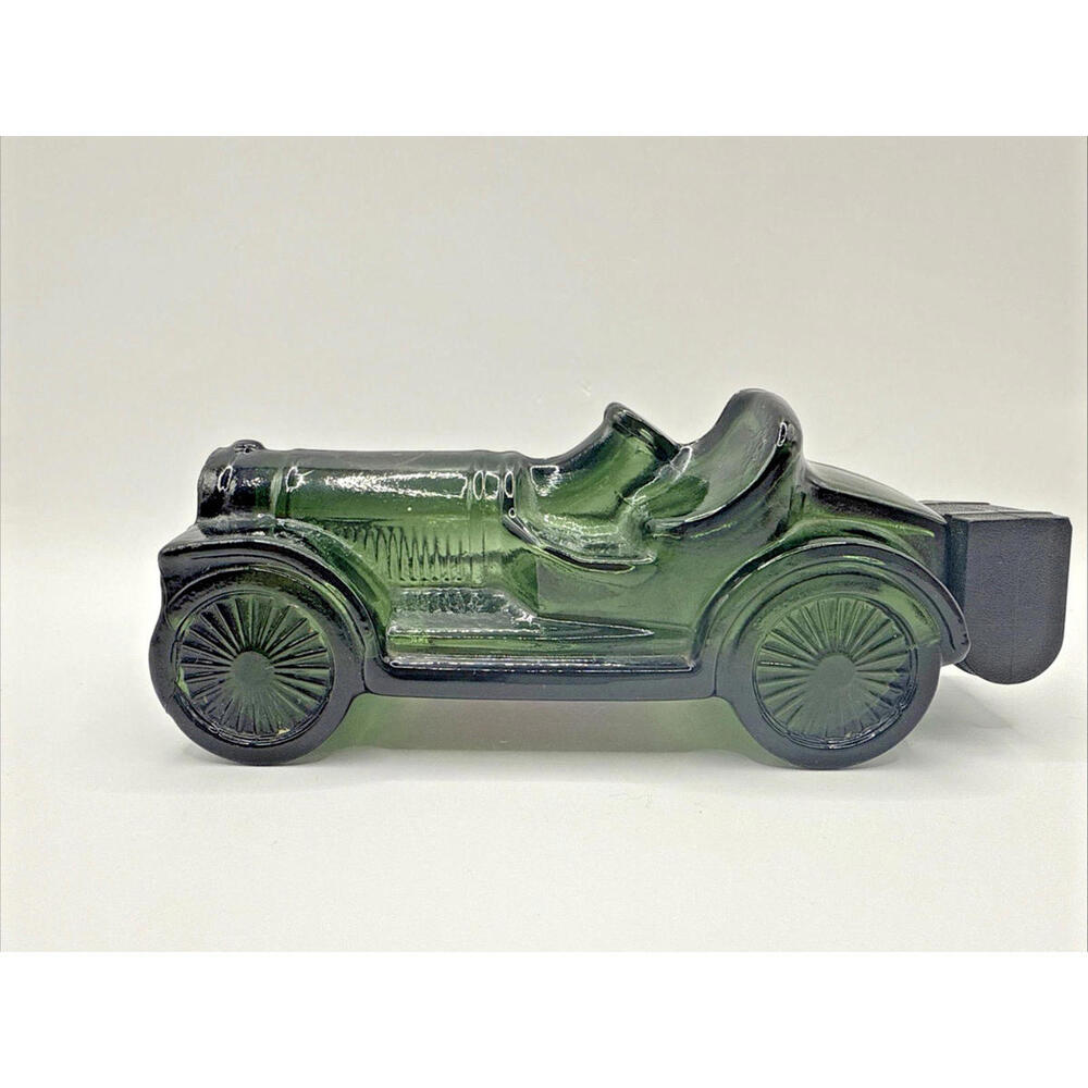 Avon Straight Eight Car Island Lime Aftershave Decanter Bottle Empty 1972